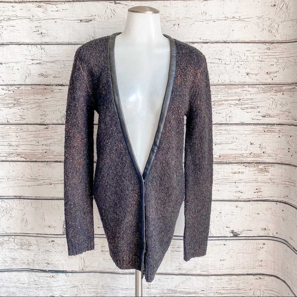 Hinge designed in Seattle mid length cardigan